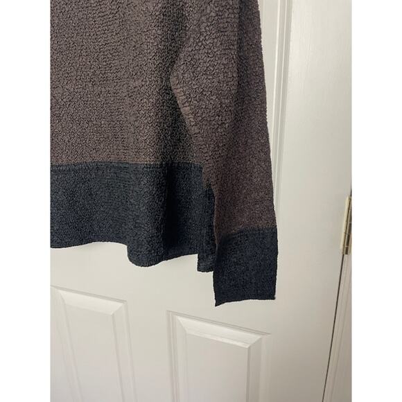 Coldwater Creek 2X Crinkle Colorblock Button-Up Top/Jacket - Picture 4 of 5